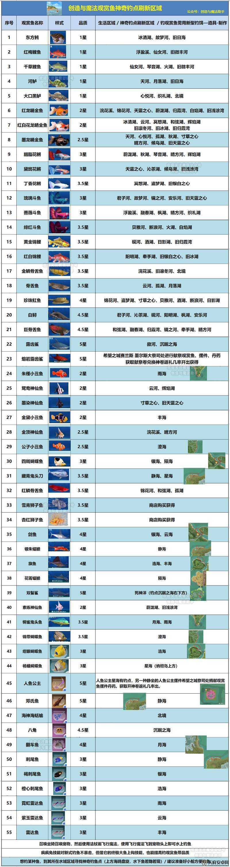 创造与魔法精灵鱼的奇妙用途